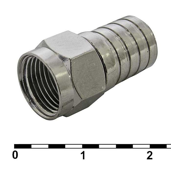 Высокочастотные разъемы F-C6P RUICHI Высокочастотные разъемы F-C6P RUICHI