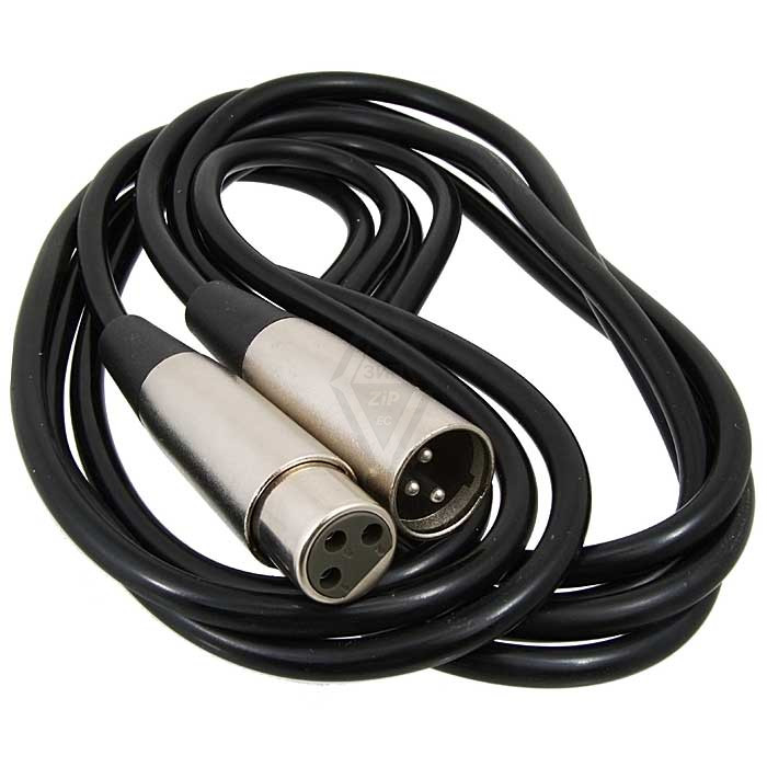 XLR Cable Male to Female 1.5m