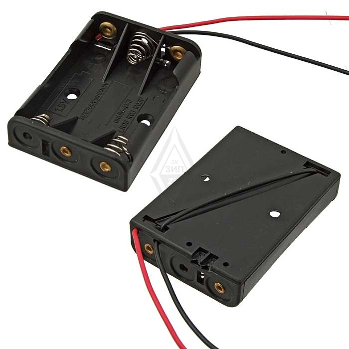 Батарейные отсеки BH431 AAA 3x1 RUICHI Батарейные отсеки BH431 AAA 3x1 RUICHI