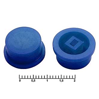 Колпачки для кнопок A03 Blue 