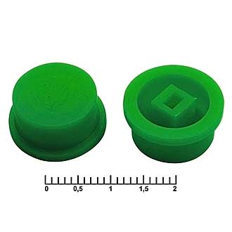 Колпачки для кнопок A03 Green 