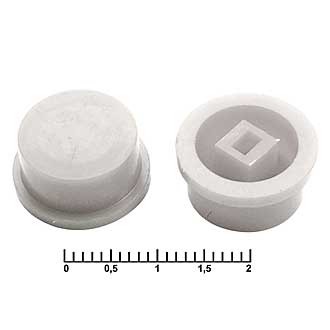 Колпачки для кнопок A03 White 