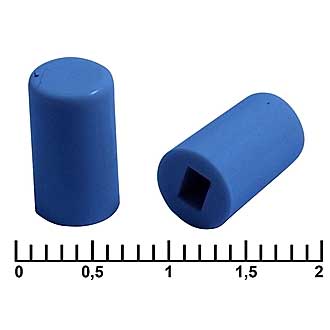 Колпачки для кнопок A04 Blue RUICHI