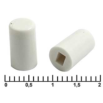 Колпачки для кнопок A04 White RUICHI