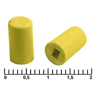 Колпачки для кнопок A04 Yellow RUICHI