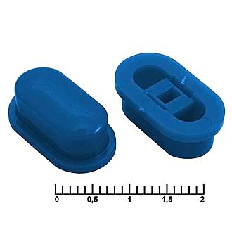 Колпачки для кнопок A05 Blue 