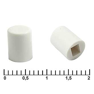 Колпачки для кнопок A06 White 