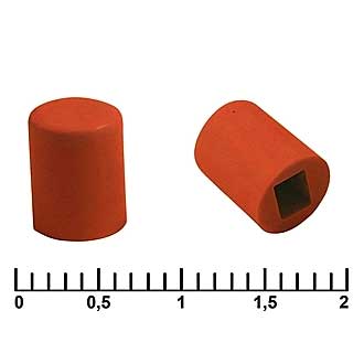 Колпачки для кнопок A06 Red 