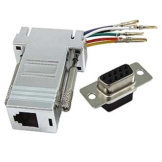 D-SUB переходники DN9F-RJ11  D-SUB переходники DN9F-RJ11