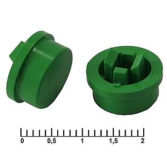 Колпачки для кнопок A24 Green RUICHI