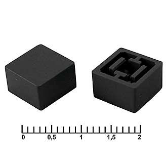 Колпачки для кнопок A27 Black RUICHI