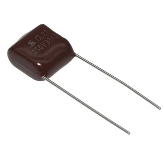 Металлопленочные конденсаторы 0.33uf    250v  10%  CL21 RUICHI