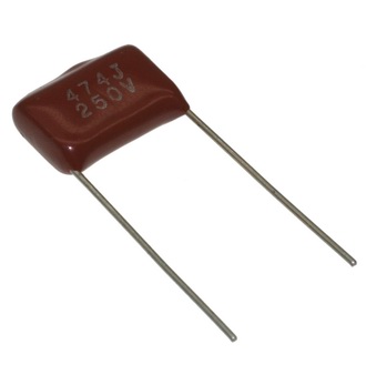 Металлопленочные конденсаторы 0.47uf    250v  10%  CL21 RUICHI
