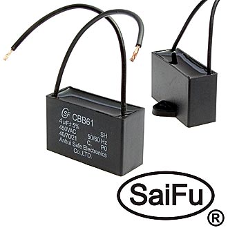 Пусковые конденсаторы CBB61 4uF 450V (SAIFU) SAIFU Пусковые конденсаторы CBB61 4uF 450V (SAIFU) SAIFU