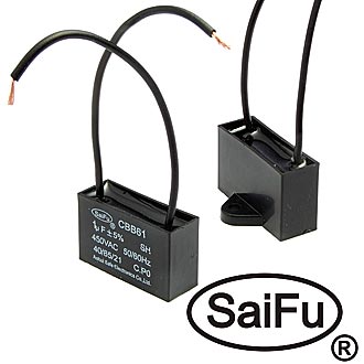 Пусковые конденсаторы CBB61 1uF 450V (SAIFU) SAIFU Пусковые конденсаторы CBB61 1uF 450V (SAIFU) SAIFU