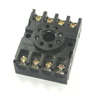 Колодки для реле PF083A    колодка для MK2P RUICHI