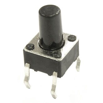 Тактовые кнопки KAN0611-0901B  6x6x9 mm RUICHI