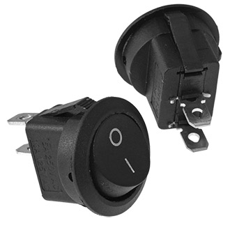 Клавишные переключатели KCD1-101-8-C3-B/2P on-off RUICHI Клавишные переключатели KCD1-101-8-C3-B/2P on-off RUICHI