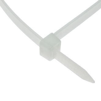 Кабельные стяжки 500x8 white (100шт) RUICHI