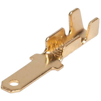 Клеммы ножевые неизолированные РП-П 1.0-(2.8) КВТ Клеммы ножевые неизолированные РП-П 1.0-(2.8) КВТ