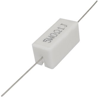 Мощные постоянные резисторы RX27-1 0.1 Ом 5W 5% / SQP5 XIN HUA