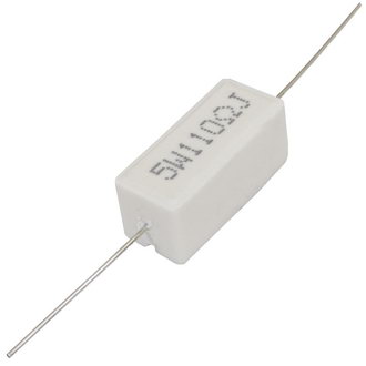Мощные постоянные резисторы RX27-1 110 Ом 5W 5% / SQP5 RUICHI