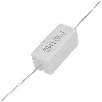 Мощные постоянные резисторы RX27-1 10 кОм 5W 5% / SQP5 XIN HUA