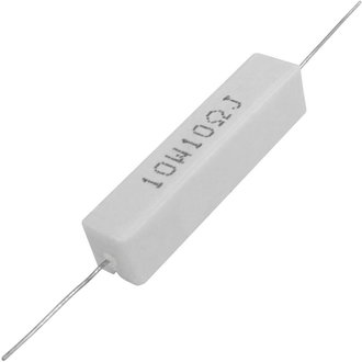 Мощные постоянные резисторы RX27-1 10 Ом 10W 5% / SQP10 XIN HUA