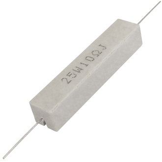 Мощные постоянные резисторы RX27-1 10 Ом 25W 5% / SQP25 XIN HUA