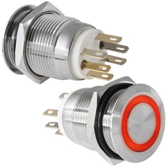 Кнопки антивандальные LAS1GQ-11E/R/N on-(off)+off-(on) RUICHI Кнопки антивандальные LAS1GQ-11E/R/N on-(off)+off-(on) RUICHI