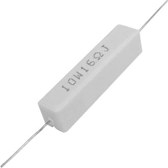 Мощные постоянные резисторы RX27-1 16 Ом 10W 5% / SQP10 RUICHI Мощные постоянные резисторы RX27-1 16 Ом 10W 5% / SQP10 RUICHI