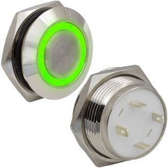 Кнопки антивандальные GQ19TF-10E/G/N off-(on) RUICHI Кнопки антивандальные GQ19TF-10E/G/N off-(on) RUICHI