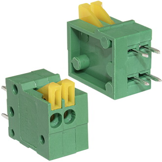 Клеммники нажимные RG141V-2.54-02P RUICHI Клеммники нажимные RG141V-2.54-02P RUICHI