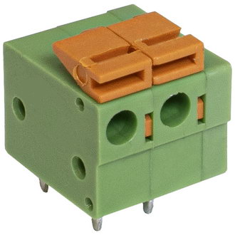 Клеммники нажимные RG142R-5.08-02P RUICHI Клеммники нажимные RG142R-5.08-02P RUICHI