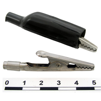 Зажимы, крокодилы 8-0031 black RUICHI Зажимы, крокодилы 8-0031 black RUICHI