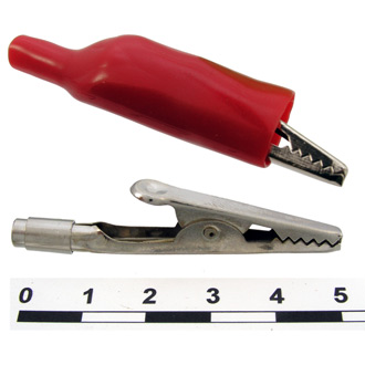 Зажимы, крокодилы 8-0031 red RUICHI Зажимы, крокодилы 8-0031 red RUICHI