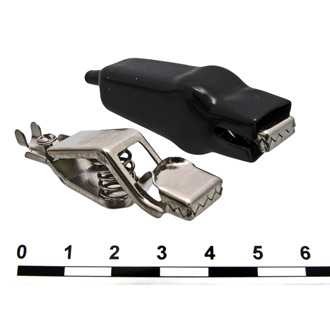 Зажимы, крокодилы 8-0047 black RUICHI Зажимы, крокодилы 8-0047 black RUICHI