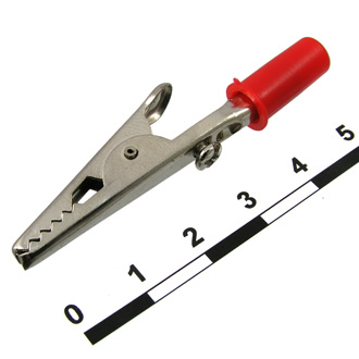 Зажимы, крокодилы 8-0033 red RUICHI Зажимы, крокодилы 8-0033 red RUICHI