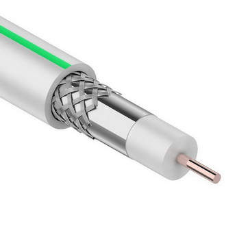 Коаксиальный кабель SAT 703B CCS/Al 75% 75 Ом 100m RUICHI Коаксиальный кабель SAT 703B CCS/Al 75% 75 Ом 100m RUICHI
