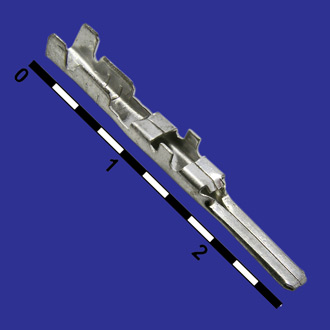 Клеммы ножевые неизолированные DJ611-2.3x0.6  Клеммы ножевые неизолированные DJ611-2.3x0.6