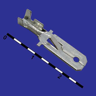 Клеммы ножевые неизолированные DJ611-6.3  Клеммы ножевые неизолированные DJ611-6.3