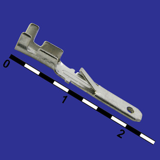 Клеммы ножевые неизолированные DJ619-2.8  Клеммы ножевые неизолированные DJ619-2.8