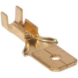 Клеммы ножевые неизолированные DJ613-6.3 RUICHI Клеммы ножевые неизолированные DJ613-6.3 RUICHI