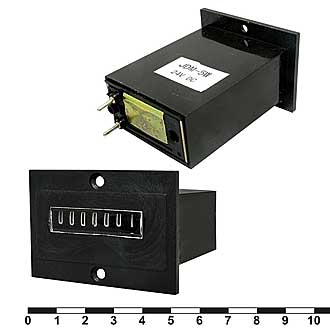 Счетчики импульсов JDM-5W-8    9-24VDC  Счетчики импульсов JDM-5W-8    9-24VDC