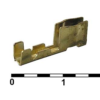 Клеммы ножевые неизолированные DJ211-2-2.3A  Клеммы ножевые неизолированные DJ211-2-2.3A