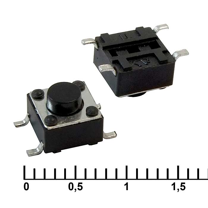 Тактовые кнопки IT-1102WA (6x6x5) RUICHI