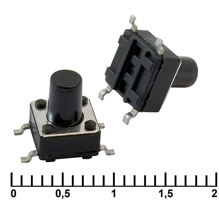 Тактовые кнопки IT-1102WC (6x6x8) RUICHI