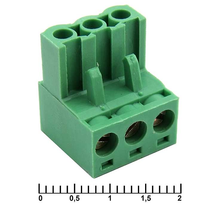 Клеммники разрывные XY2500F-A-03P (2EDGK-03P) 5mm SZC