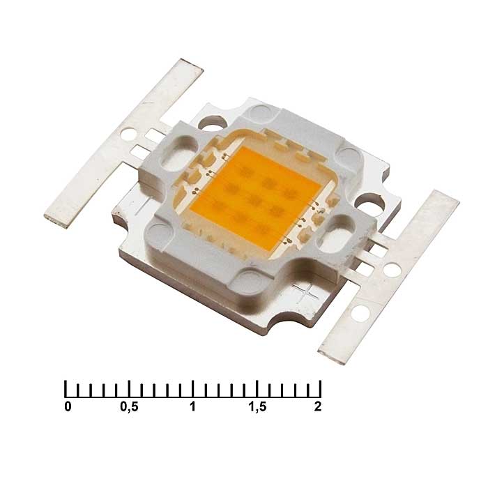 Светодиоды мощные 10W 30v 4000k 800Lm white 
