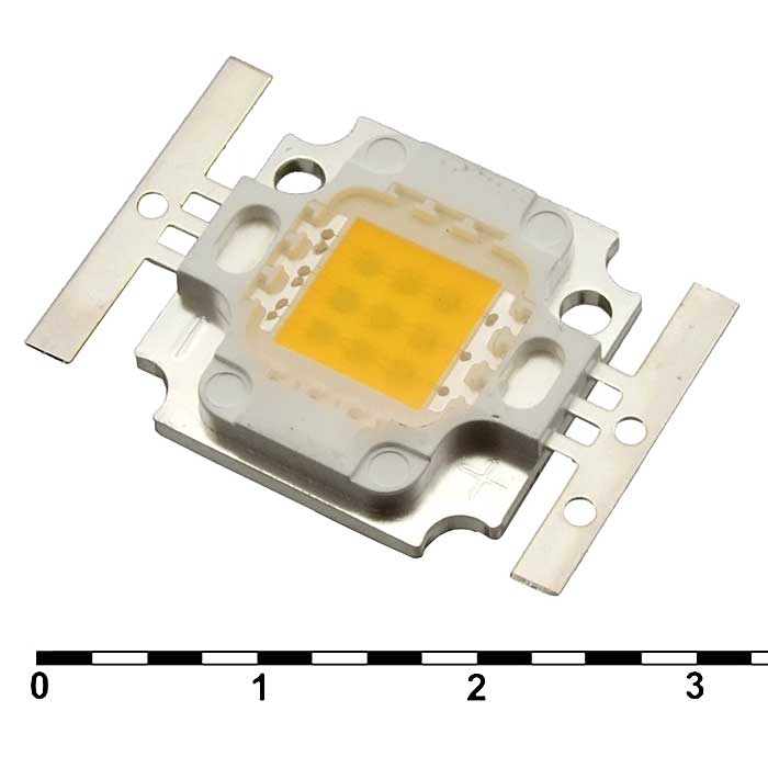 Светодиоды мощные 10W 10v 600Lm 4000K white 